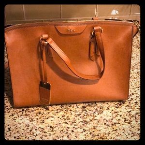 Camel Ralph Lauren Purse